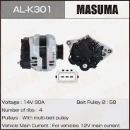 ��������� Masuma, Hyundai / C4GC (14V/90A) Masuma ������� AL-K301 | �������� �� ��, ������, 5 ����� | �������� �� 12 ��� | ������ � ������� | �������...