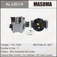 ��������� Masuma, FORD / Gbvajqj, ENQJ, ENQW (14V/150A) Masuma ������� AL-U514 | �������� �� ��, ������, 5 ����� | �������� �� 12 ��� | ������ � �����...