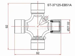 ���������� ���������� ���� Chevrolet Tahoe 95-07 / Ford Explorer 94-11 Sat ���. ST-37125-EB51A ST37125EB51A ����