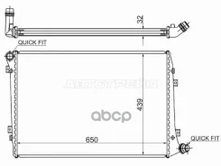�������� Audi A3 03-13 / Skoda Octavia 04-13 Sat ���. VW0004-D VW0004D ����