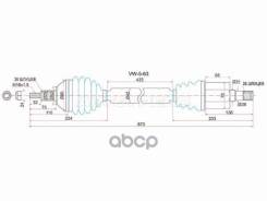������ � ����� Skoda Rapid 12-20 / Volkswagen Polo 05-22 (�������/ ������) Sat ���. VW-5-63, ������ �������� VW563 ����