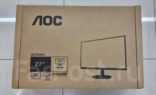 AOC. 27", ���������� �� (LCD, LED, QLED) ����