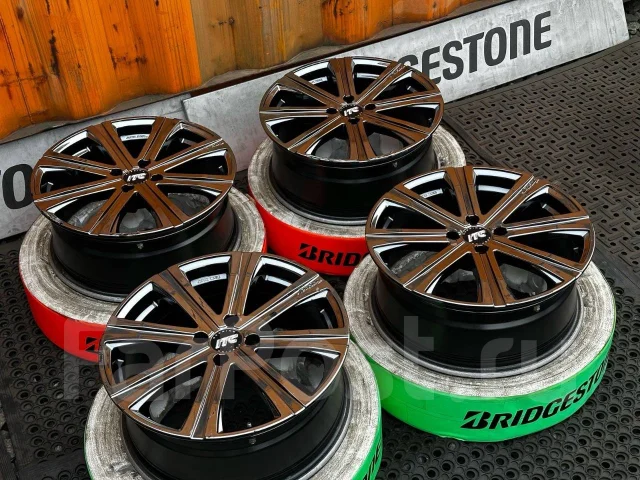 Made in Japan! Original Rays Sebring ITC-Spirit Black Chrome R17, 17 ...
