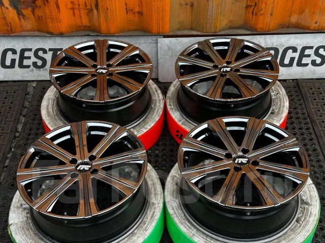 Made in Japan! Original Rays Sebring ITC-Spirit Black Chrome R17, 17 ...