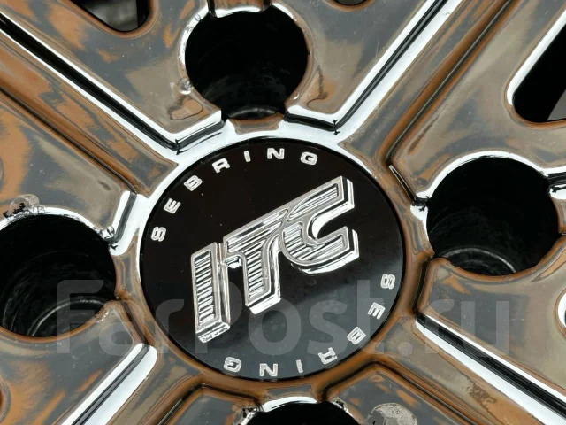 Made in Japan! Original Rays Sebring ITC-Spirit Black Chrome R17, 17 ...