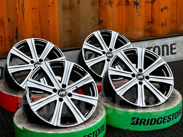 Made in Japan! Original Rays Sebring ITC-Spirit Black Chrome R17, 17 ...