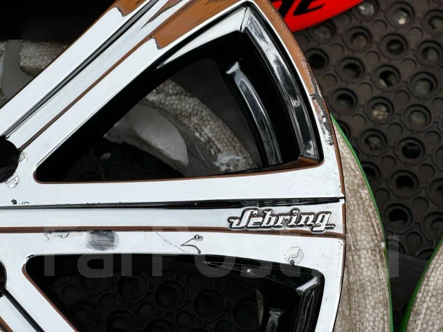Made in Japan! Original Rays Sebring ITC-Spirit Black Chrome R17, 17 ...