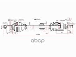 ������ � ����� Toyota Allion (T240, T260) 01-21 / Corolla 00-07 (�������/ ������) Sat ���. TO-5-121, ������ �������� TO5121 ����