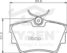 ������� ��������� ��������, ������ Nissan Primastar 01 Opel Vivaro A, B 01 Renault Trafic II, II Tyren ���. TYR1216871 TYR1216871 ����