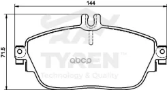 ������� ��������� ��������, �������� Mercedes A-Class (W176) 12, CLA (C117) 13, GLA (X156) 13 Tyren ���. TYR1215621 TYR1215621 ����