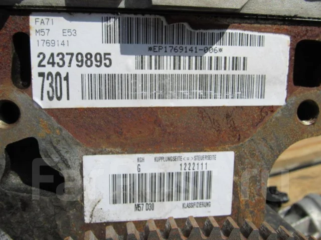 ��������� 3.0 ������ M57 D30 (306D1) BMW X5 E53 2000-2008 11007790147 ����