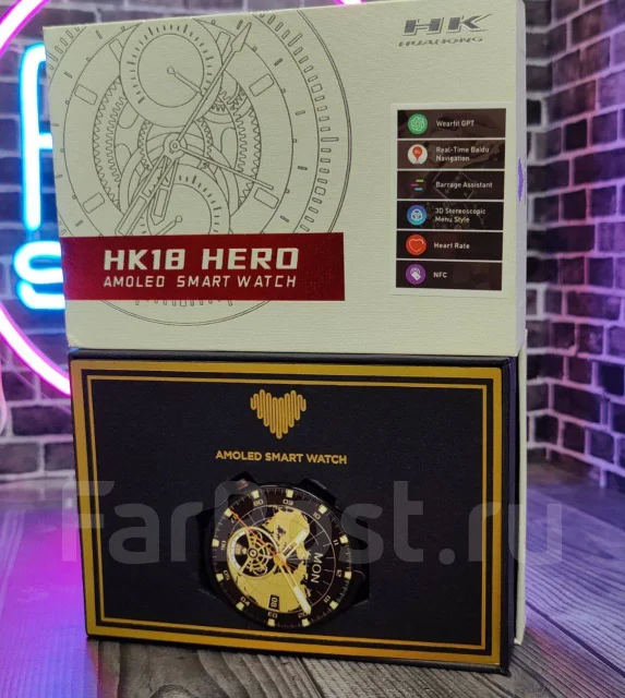 ����� ���� HK18 Hero 50mm. NFC, IP68 ����