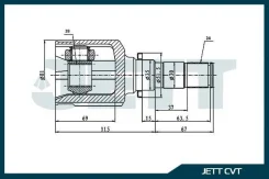 ���� ���������� JETT V40-4049 V404049 ����
