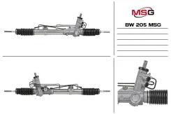 ����� ������� ����� BMW 3 E46 2WD 1998-2005 [178Msgbw205] BW205 ����