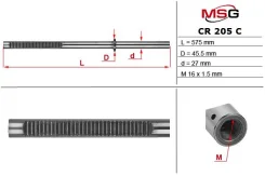 ���� ������� ����� Chevrolet Captiva (C100, C140) 06-; OPEL Antara 06- [178Msgcr205C] CR205C ����