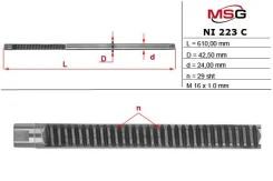 ���� ������� ����� Nissan X-Trail T30 01-07 [178Msgni223C] NI223C ����