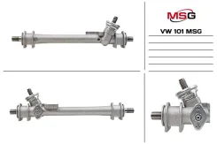 ����� ������� ����� VW Golf II 1983-1992, VW Jetta 1983-1992, VW Passat B3 1988-1994 [178Msgvw101] VW101 ����