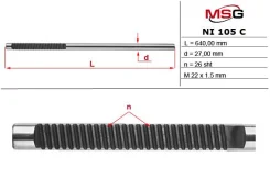 ���� ������� ����� Nissan Qashqai 07-, X-Trail (T31) 07-, Renau Koleos 08- [178Msgni105C] NI105C ����