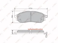 ������� ��������� ��������, ����� Lynxauto BD5725 BD5725 ����