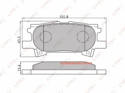 ������� ��������� ��������, ��� Lynxauto BD7534 BD7534 ����