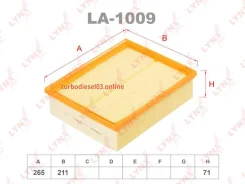 ������ ��������� Lynxauto LA1009 LA1009 ����