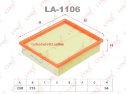 ������ ��������� Lynxauto LA1106 LA1106 ����