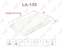 ������ ��������� Lynxauto LA139 LA139 ����