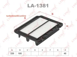 ������ ��������� Lynxauto LA1381 LA1381 ����