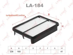 ������ ��������� Lynxauto LA184 LA184 ����