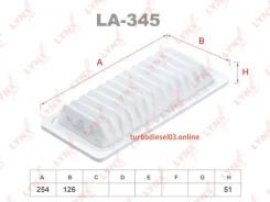 ������ ��������� Lynxauto LA345 LA345 ����