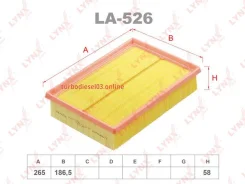 ������ ��������� Lynxauto LA526 LA526 ����