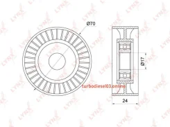 ����� �������� ��������� ������������ Lynxauto PB5147 PB5147 ����