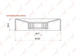 ����� �������� ���������� ����� Lynxauto PB5033 PB5033 ����