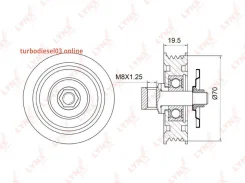 ����� �������� ���������� ����� Lynxauto PB5034 PB5034 ����