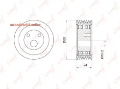 ����� �������� ���������� ����� LADA 2110-12/Priora 2170-72 Lynxauto PB5039 PB5039 ����