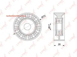 ����� �������� ���������� ����� Lynxauto PB5253 PB5253 ����