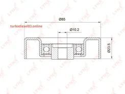 ����� �������� ���������� ����� Lynxauto PB7030 PB7030 ����
