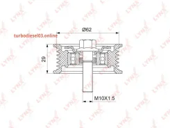 ����� �������� ���������� ����� Lynxauto PB7063 PB7063 ����