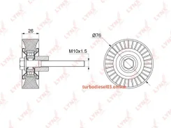 ����� �������� ���������� ����� Lynxauto PB7125 PB7125 ����