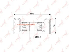 ����� �������� ���������� ����� Lynxauto PB7240 PB7240 ����