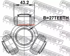 ������� 27x43.2, ����/��� Febest 0116MCV30 0116MCV30 ����