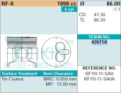 ������ ��������� Teikin 42671A STD (4��/����) 42671ASTD ����