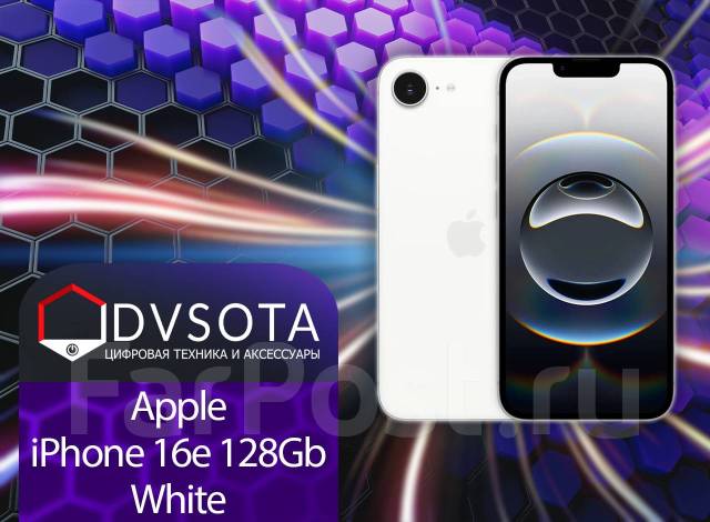 Apple iPhone 16e. , 128 , , Dual-SIM 
