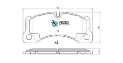 ������� �������� ��������! VW Touareg 3.2-3.6i/3.0-5.0TDi 05, Porsche Cayenne 4.5-4.8i 02 Fremax FBP1829 FBP1829 ����