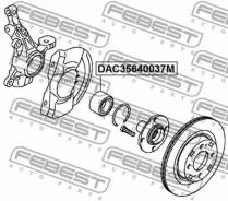 ��������� ������� ������ | ����� ����/��� | Mitsubishi I HA1W 2005.12- [JPN]/35*64*37 �� Febest DAC35640037M DAC35640037M ����