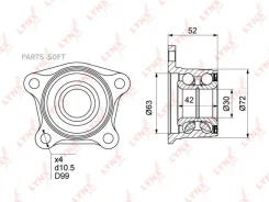 ��������� ��������� | ��� ����/��� | Lynxauto WB-1023 WB1023 ����