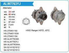 ��������� HINO H07C 2V Ranger EF750, F17C, F17E, F20C 3T Krauf ALW7763YJ ����