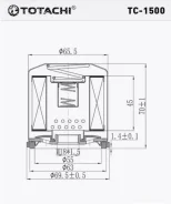 ������ �������� Totachi TC-1500 TC1500 ����