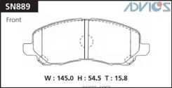 ������� ��������� �������� | ����� | Advics SN889 SN889 ����