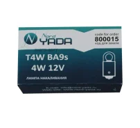 ����� T4W 12V (4W) BA9s (����. ��. ���. ��������) NORD YADA 800015 800015 ����